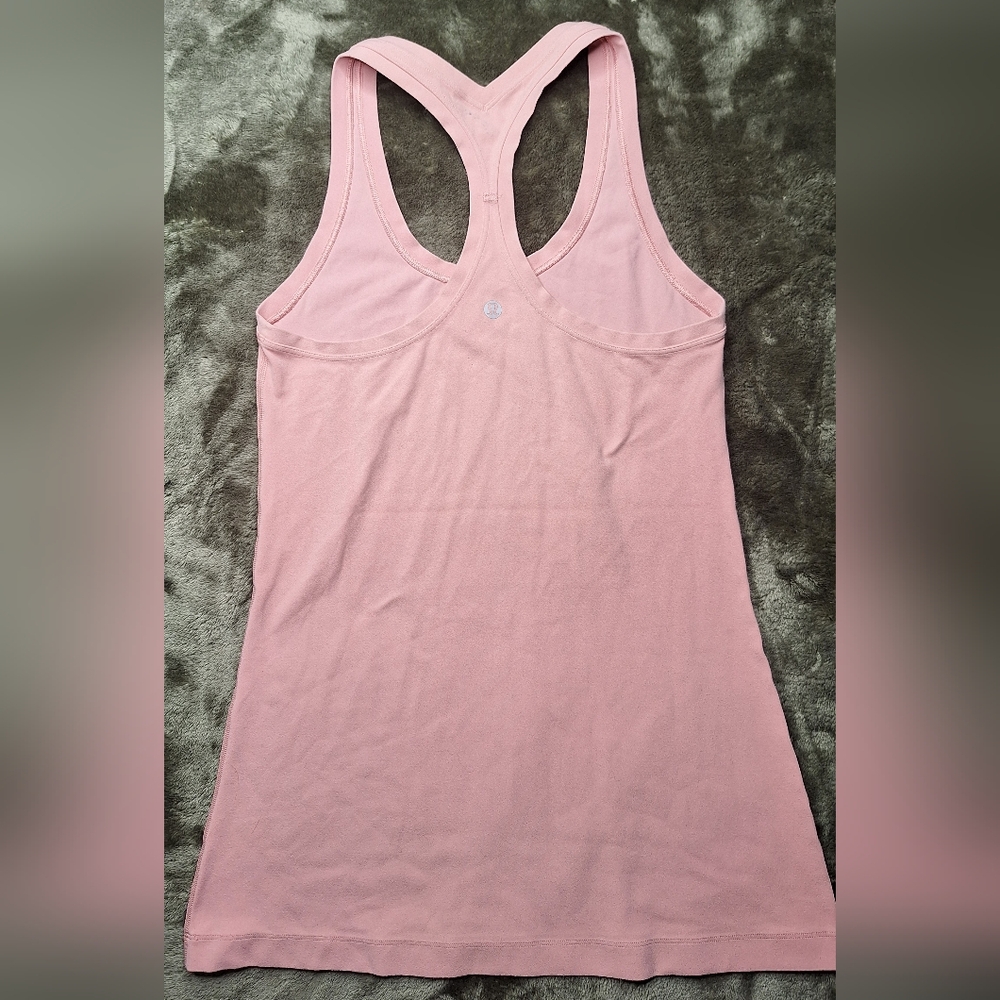 Lululemon Pink Peach Tank‎ Racerback Razorback Tank